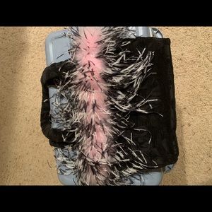 Artifacts INC. suede purse/tote